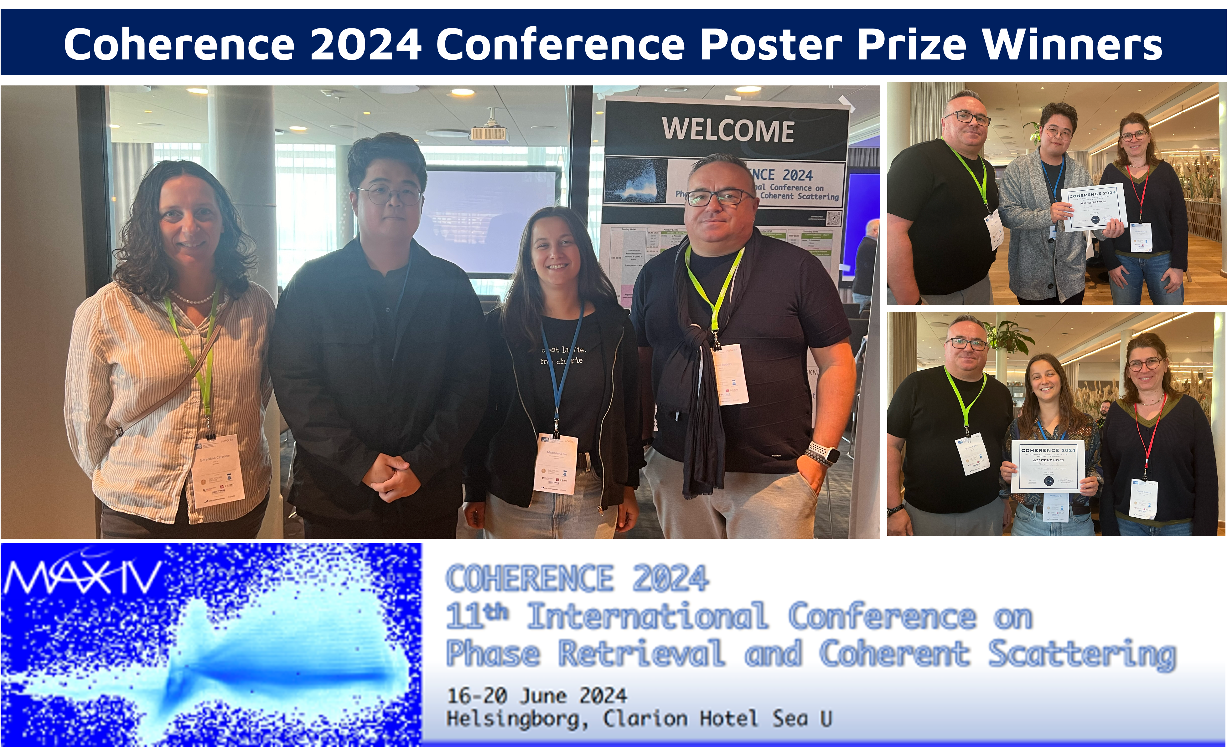 Coherence 2024 Poster Prize winners
